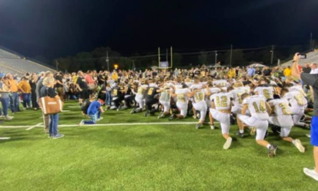 Students Take Over and Lead Postgame Prayer After School District Warns Teachers Not To
