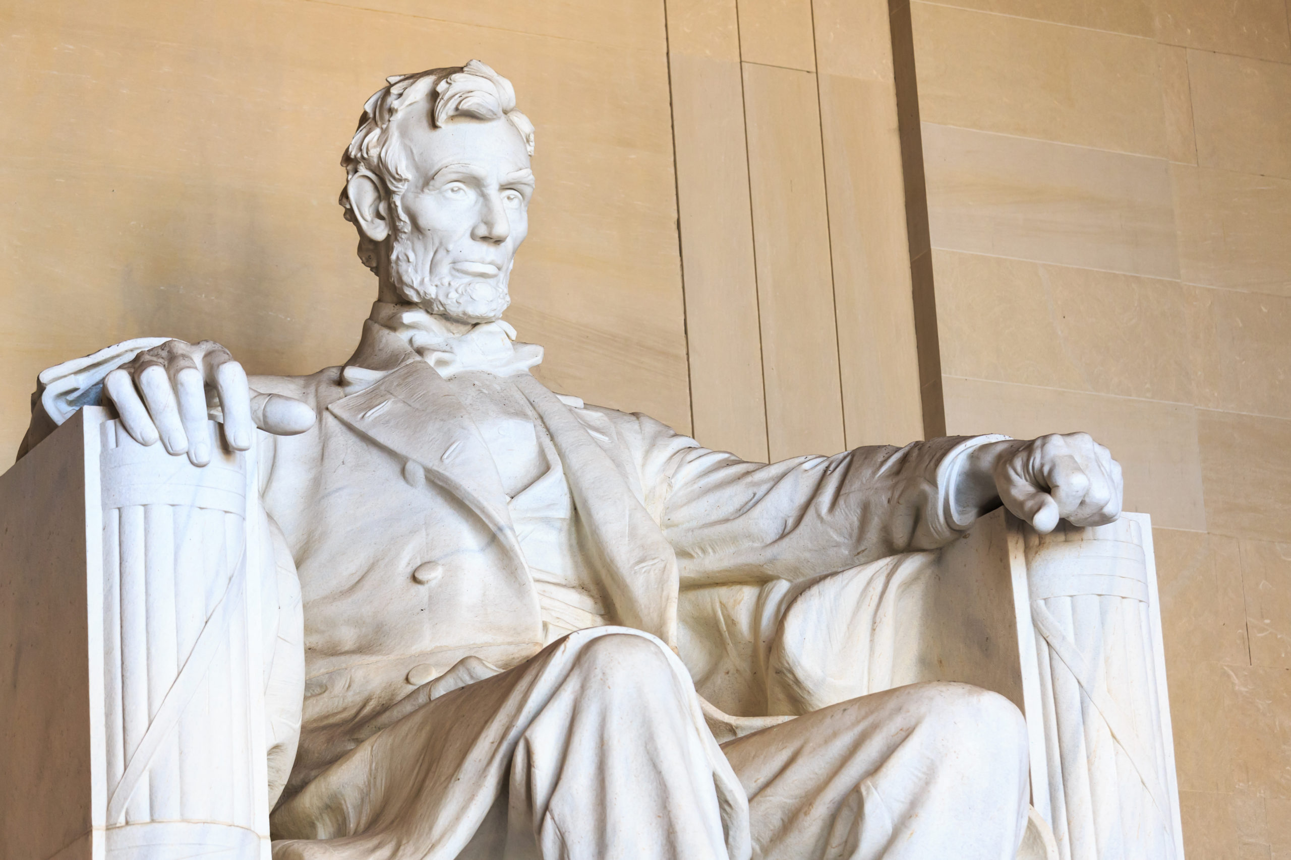 Абрахам Линкольн памятник в Вашингтоне