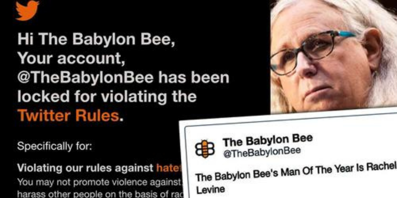 ‘Babylon Bee’ Gets Locked Out of Twitter, CEO Says, “Truth Is Not Hate Speech”