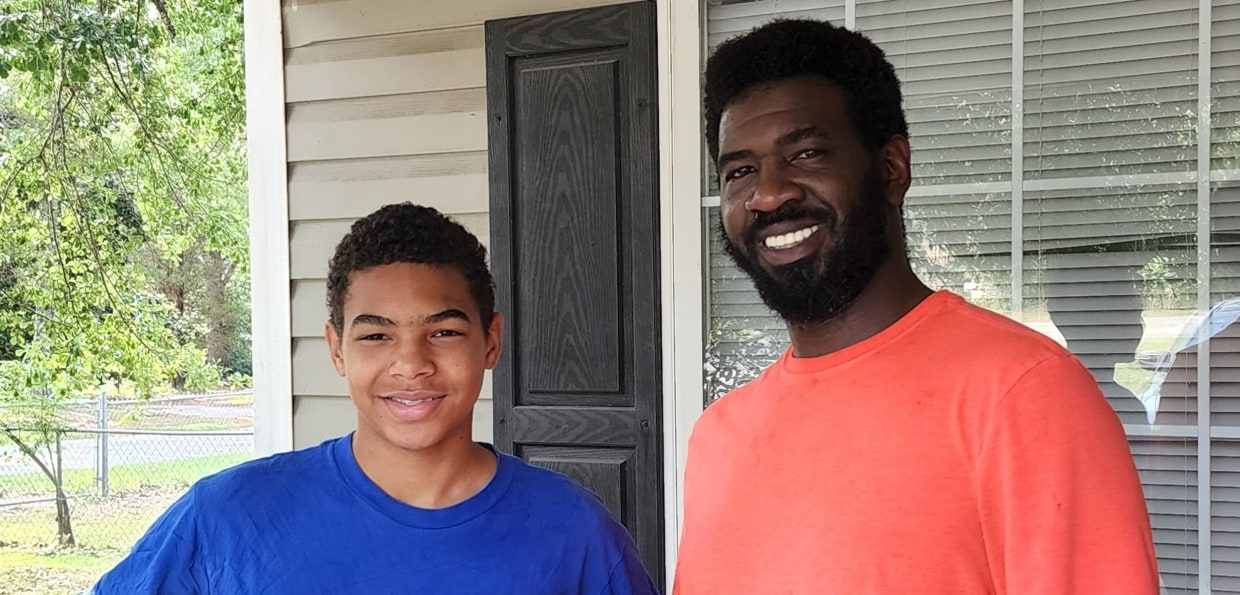 Teen Starts Lawnmowing Business to Raise Money so Stepfather Can Adopt Him