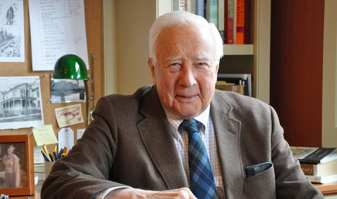 RIP David McCullough, Whose Warm Voice and Poignant Storytelling Helped Us to Love History Even More