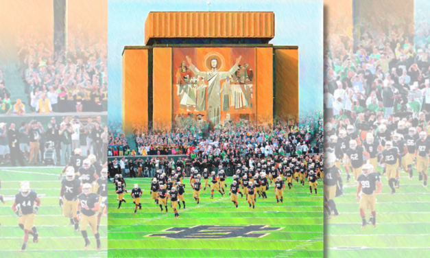 Post-Election Blues? Look to “Touchdown Jesus”