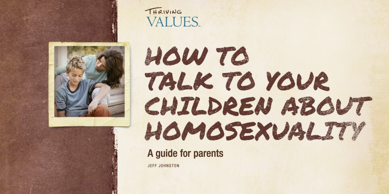 When Children Encounter ‘LGBT Pride’: Resources for Parents