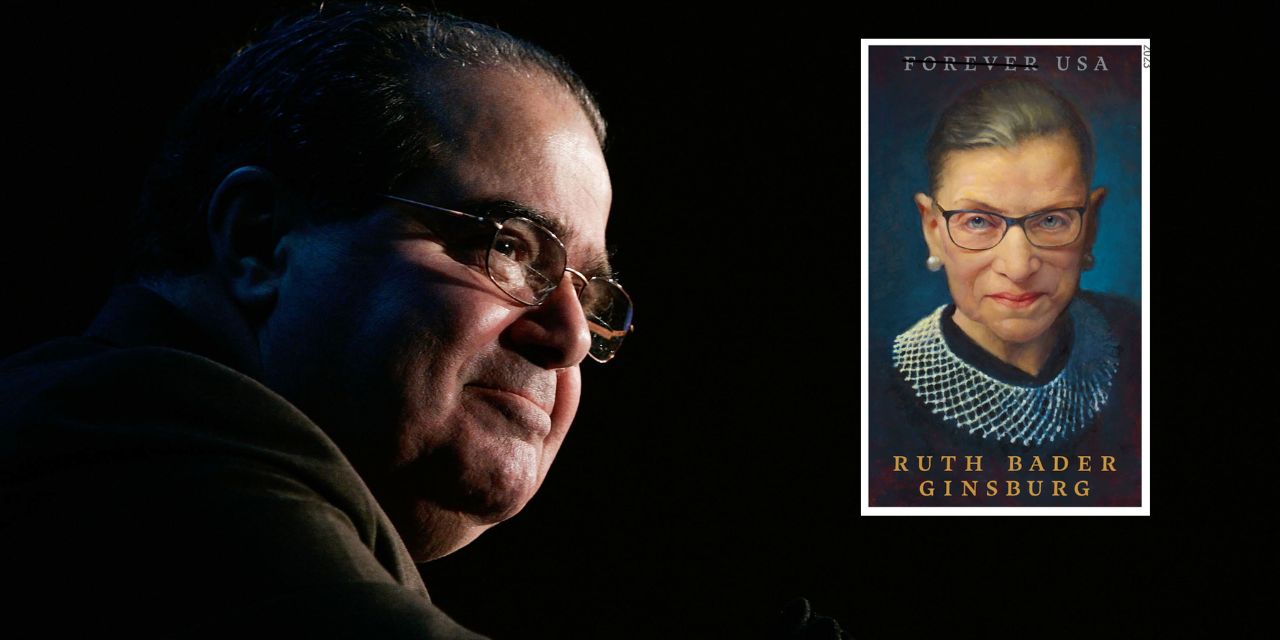 Where is the Justice Antonin Scalia Commemorative Postage Stamp?