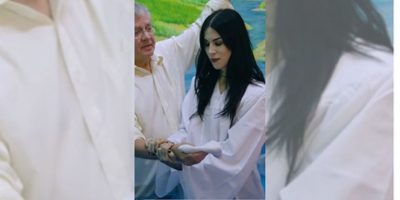 Never Give Up Hope: Kat Von D Baptized After Turning from Witchcraft and the Occult