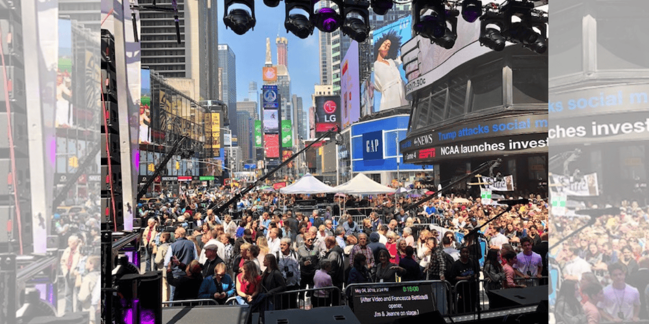 The Day Times Square Fell Silent