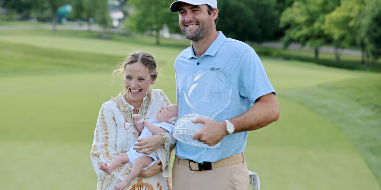 Scottie Scheffler Celebrates First Win With Wife and Son: ‘It’s Very Special to Us’