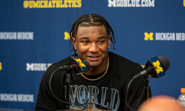 Michigan Wolverines Quarterback Alex Orji Proclaims ‘Jesus is King’