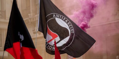 Antifa flag