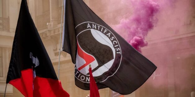 Antifa flag
