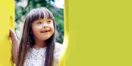 Girl with Down Syndrome