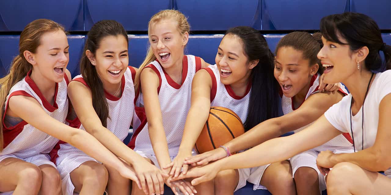 Girls basketball team