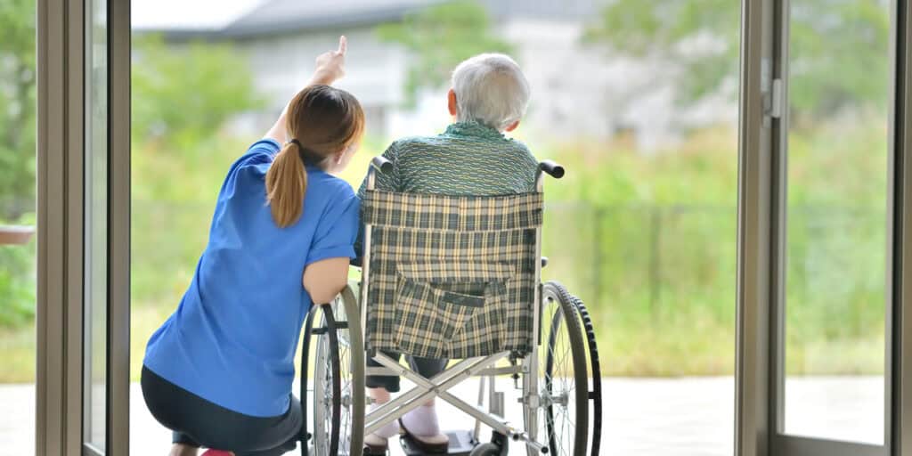 Nursing home patient