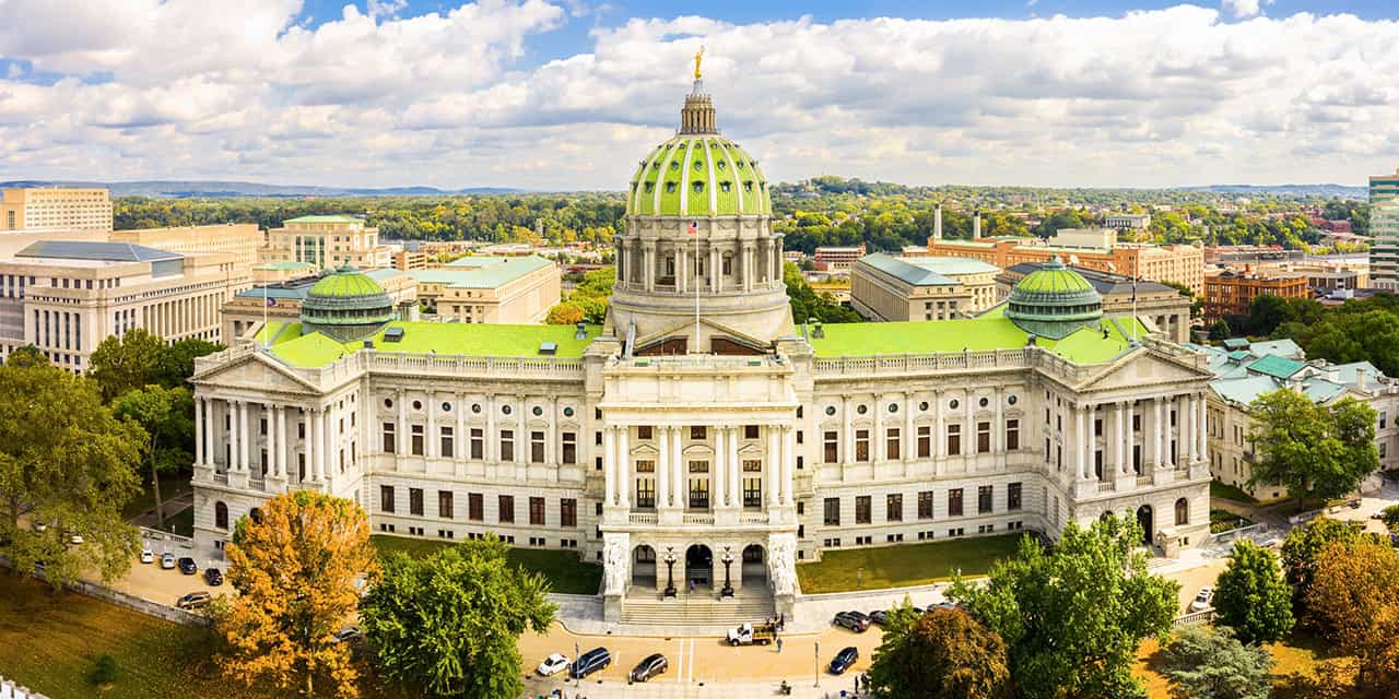 Pennsylvania state capitol