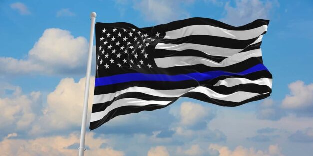 Police flag