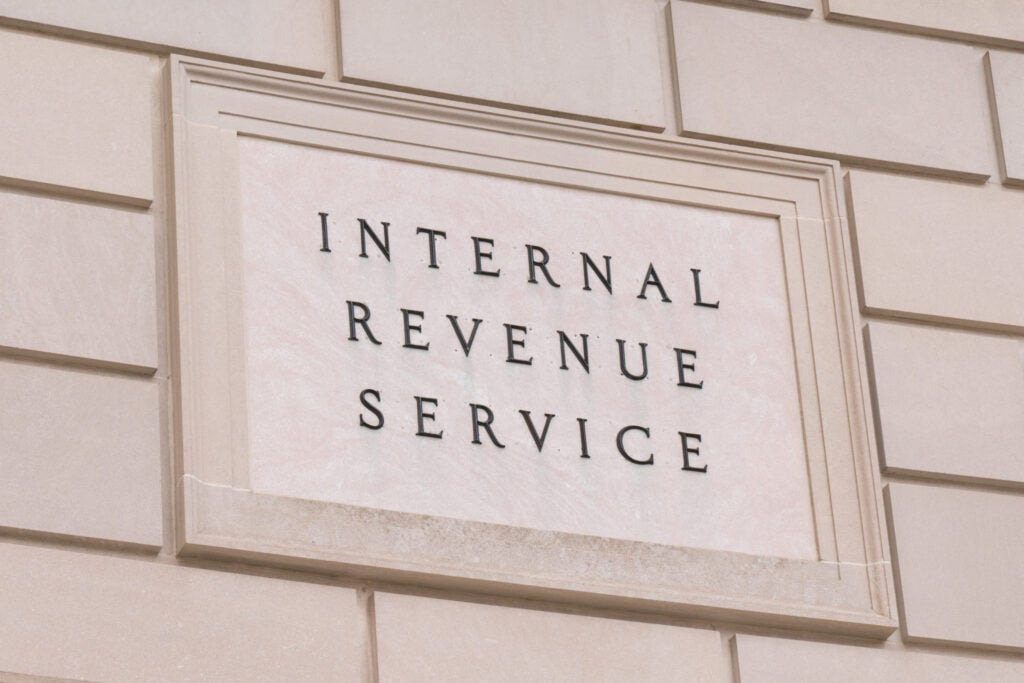 Engraving Plaque of IRS