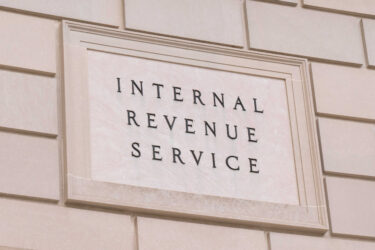 Engraving Plaque of IRS