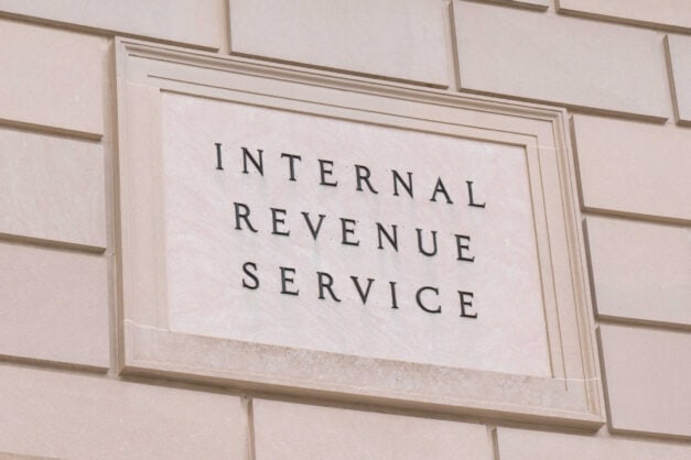 Engraving Plaque of IRS