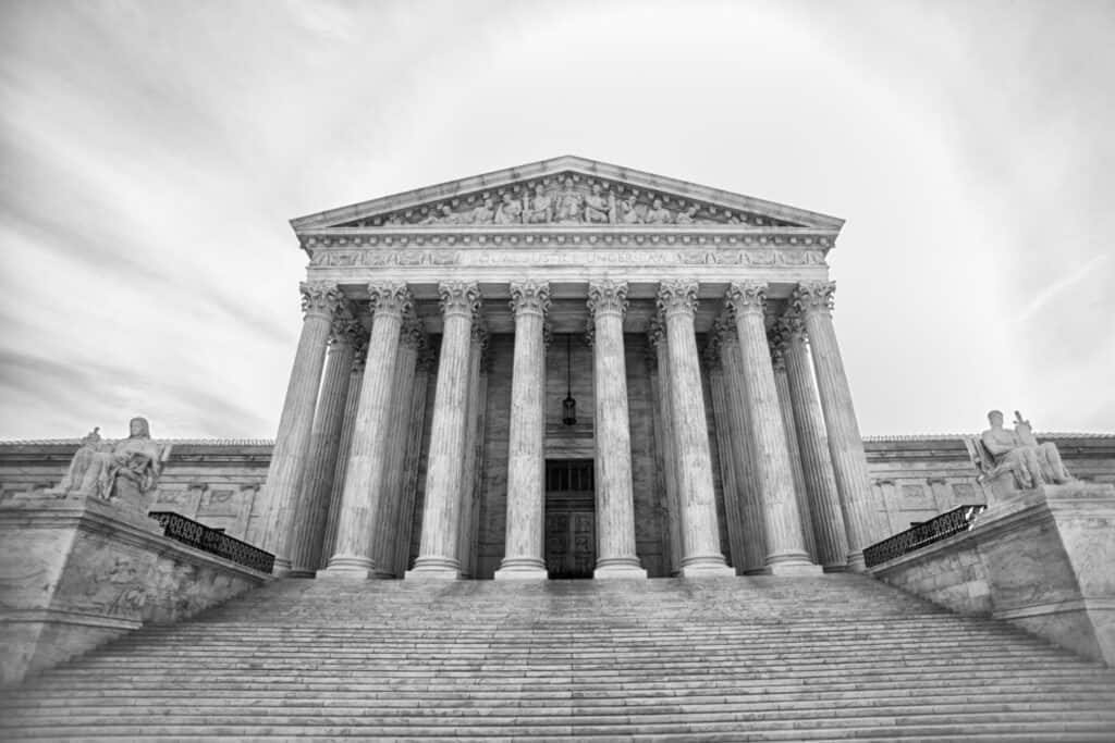 Steps of Supreme Court