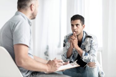 Spanish Man Counseling