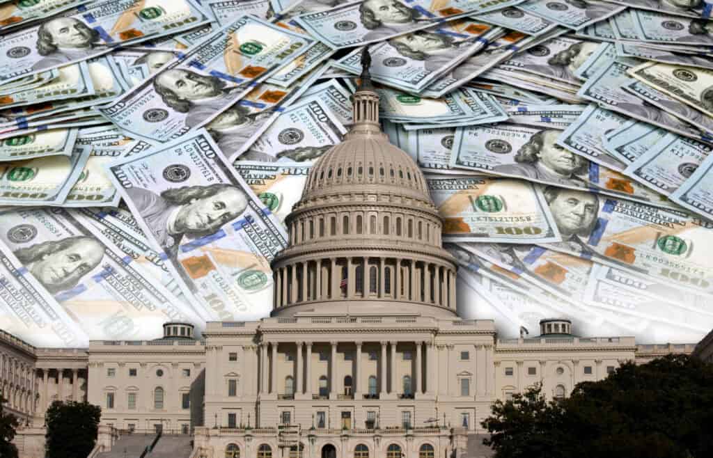 Congress Money|National Debt Chart