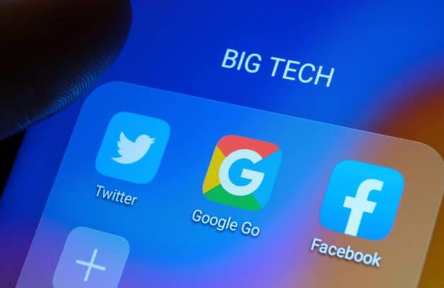 Big Tech Apps on Phone