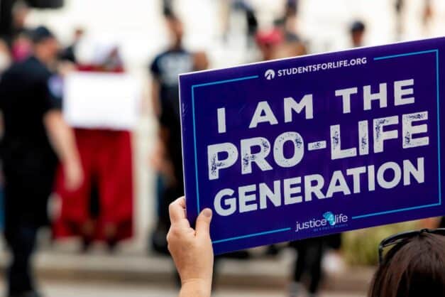 Pro Life Generation Sign
